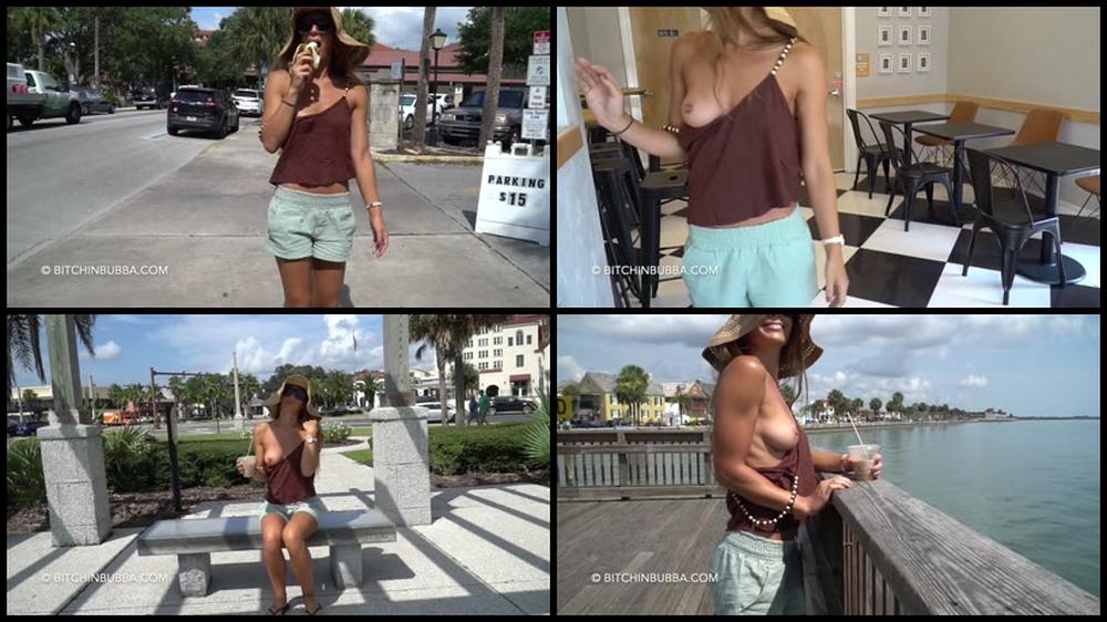 Solo Flashing Around Town