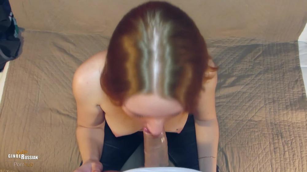 Blowjob, Deepthroat & Mouthfull With Captivating Eye Contact