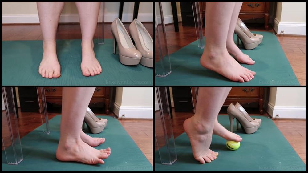 Roselynnlocks Goddess Foot And Toes Stretch Point Manyvids