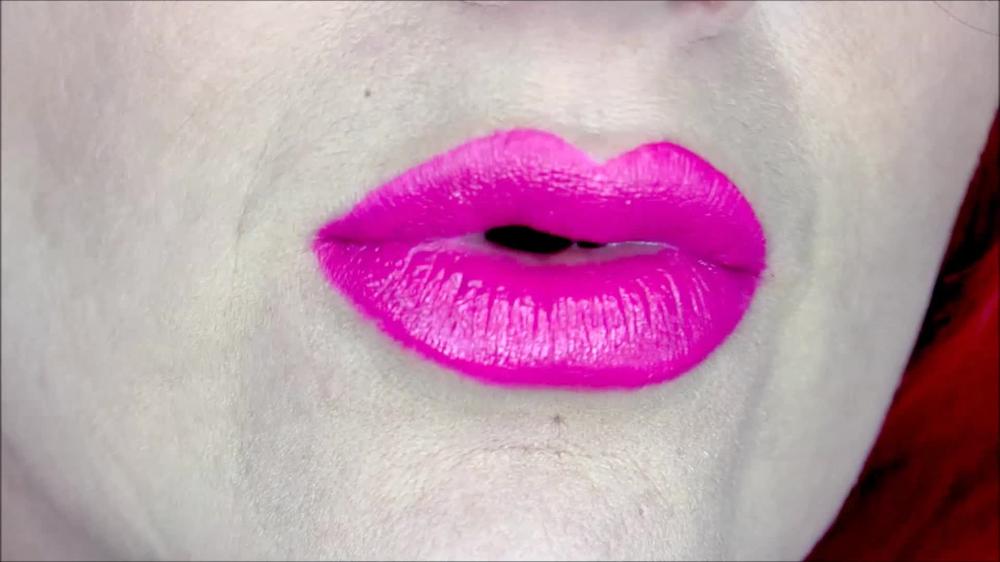 Mistress Harley Lip Fetish Tease