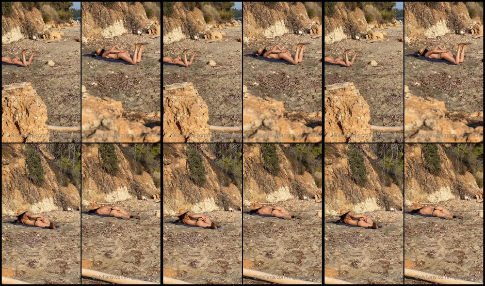 Mysexymodel 31 05 2022 2183155280 Summer Dream I Was Tanning On A Far Beach Alone With No People Around I Got In The Mood