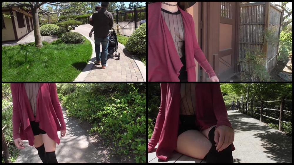 Garden Tour Braless Sheer Top