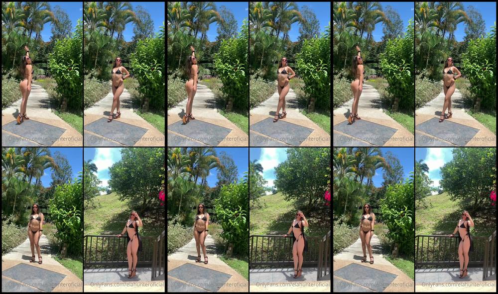 Elahunteroficial 27 11 2021 2281510507 New Photos In This Tiny Bikini Are Coming You Will Love Them Nuevas Fotos En Este Biki