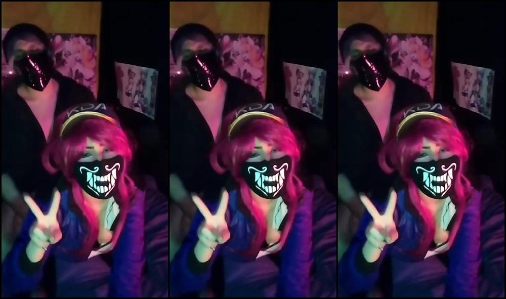 028 - Cosplay Kda Akali Hard Fuck