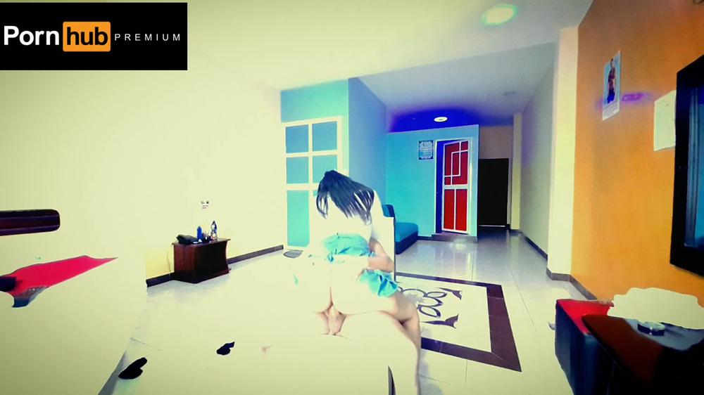 Sex in the motel with my Student, real video