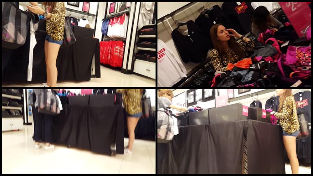 Hot Teen Bra Shopping