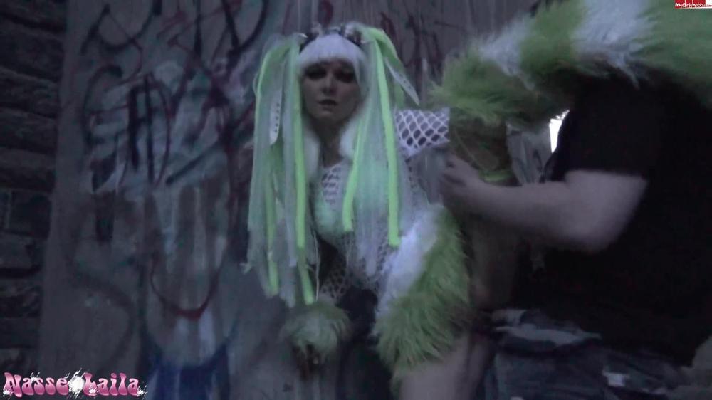 Nasse-Laila - Cyber Goth Bitch Fies Benutzt