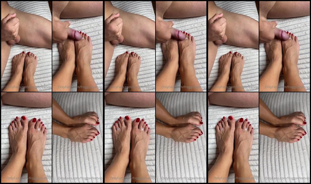Froggeefeetvip 13 11 2021 2273357181 Jerk Your Cock On My Feet Than Cum On Them Have A Great Weekend Boys