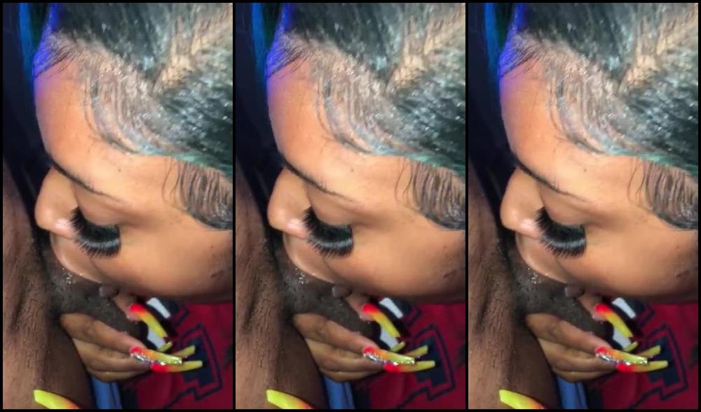 Blue hair bandit