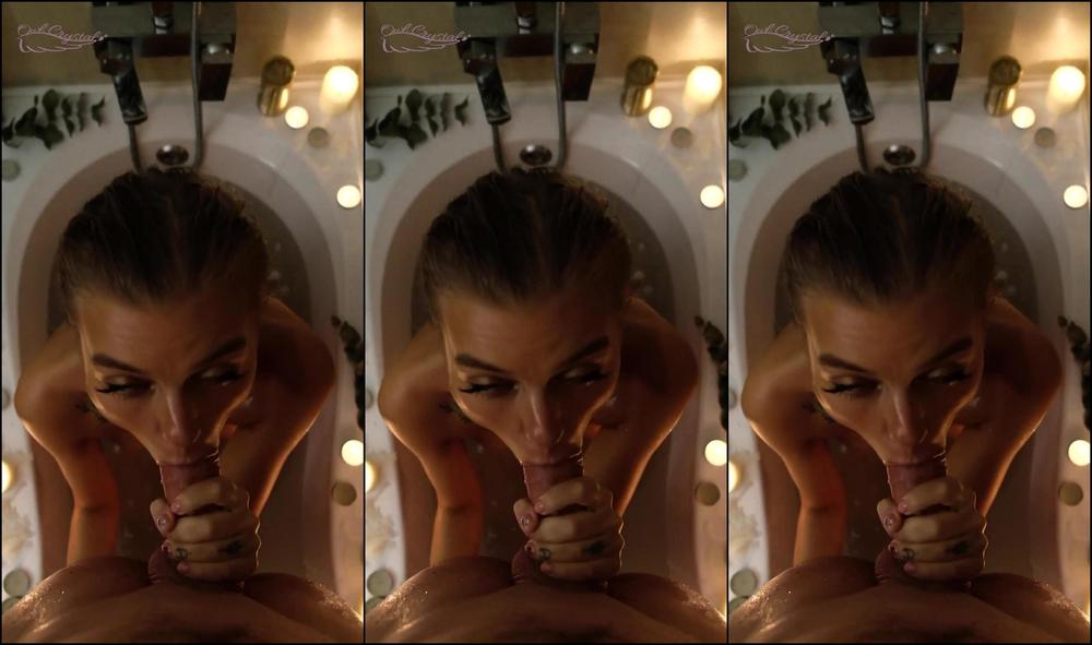 Blowjob in the shower