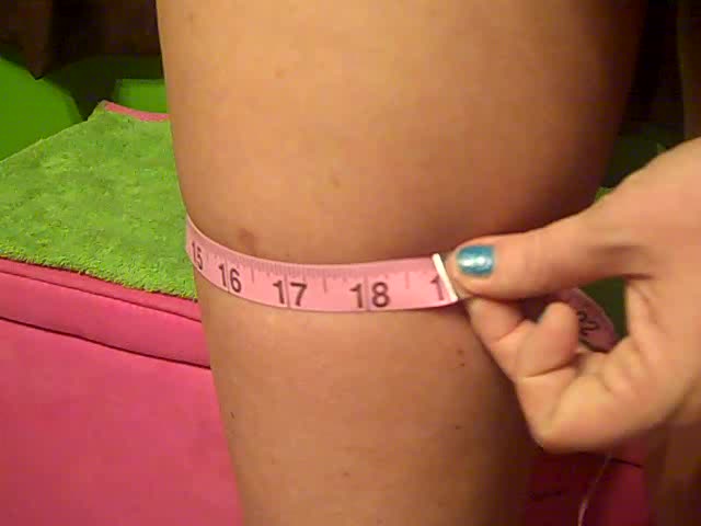 (2012-04-17) Measuing My Belly And Weight