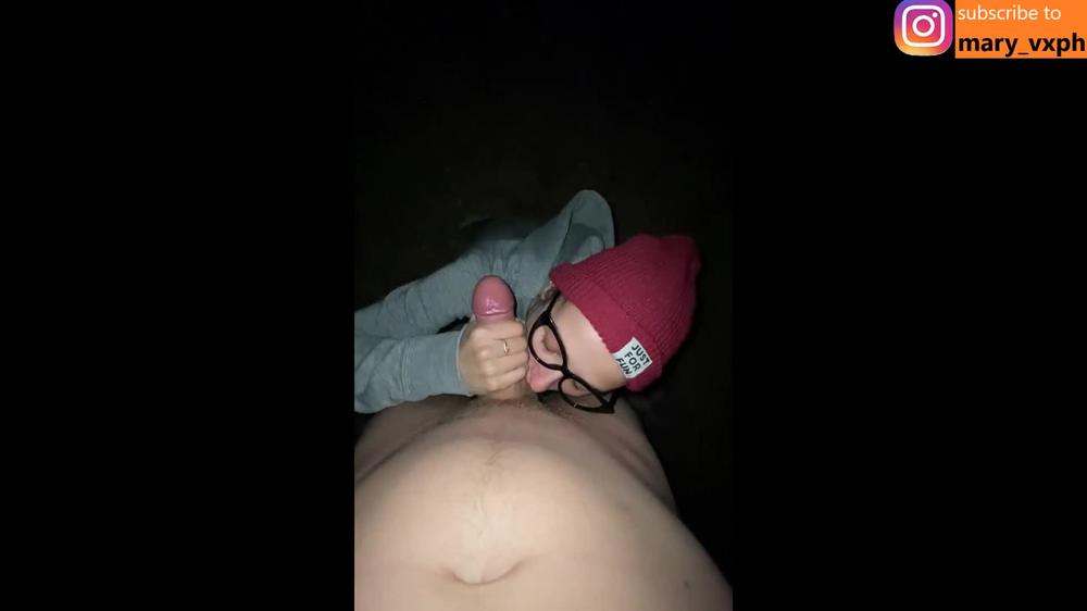 We got lost in the woods and dude fucks my warm mouth - MaryVincXXX