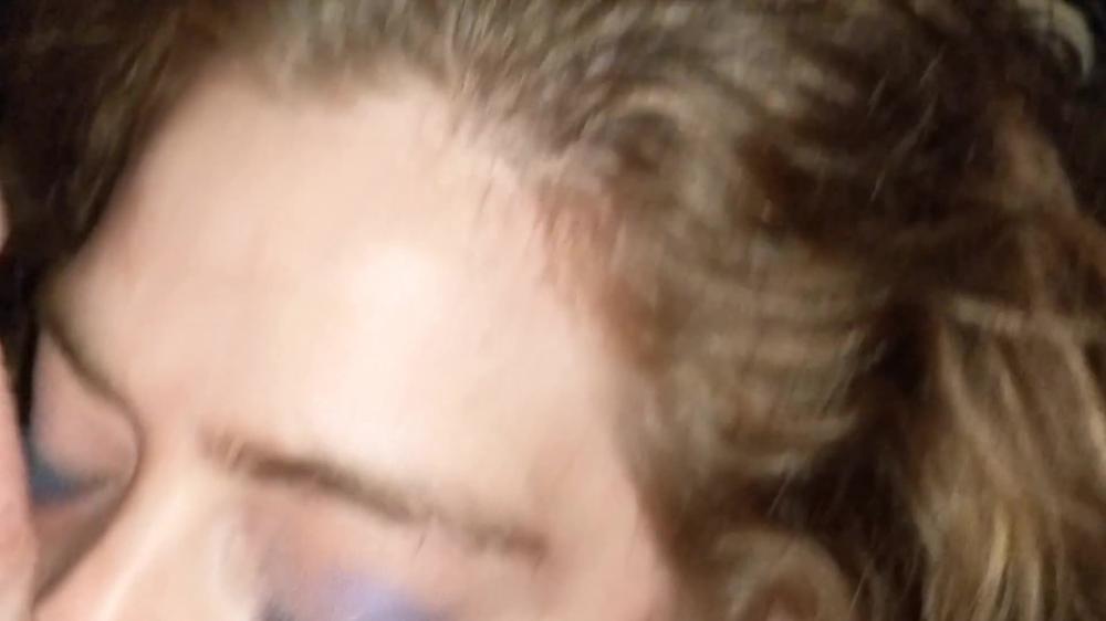 Sorority Leader Sucks Cock after Party on College Quad
