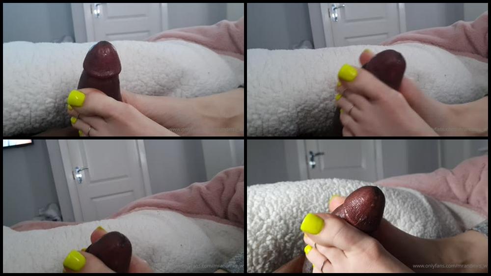 Mrandmrs W 12 03 2022 2390172571 Onlyfans Exclusive Part 2 Oily Footjob And Cum