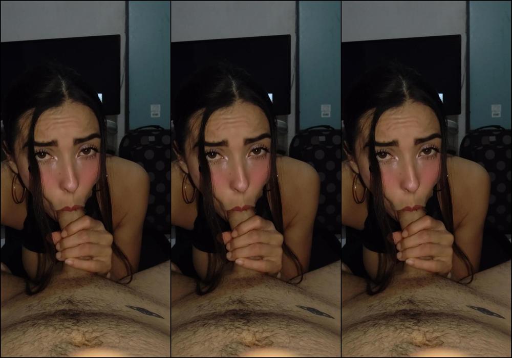 PETITE LATINA LOVES TO FUCK A BIG COCK