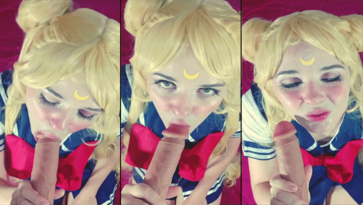 Sailor Moon cosplay: POV Blowjob - May 25, 2020