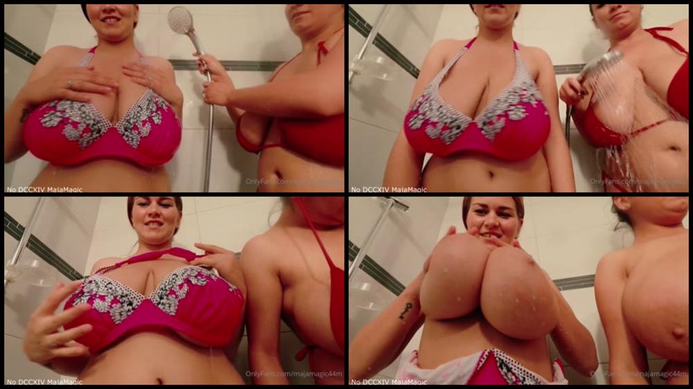Majamagic44M 07 11 2021 2267910938 Erin And Helen In The Shower Helenstar Hugeboobserin