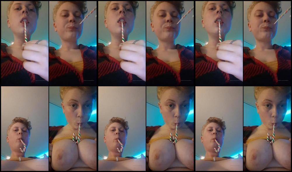 Harmony Lane 08 12 2019 100440651 Candy Cane Blowjob Video For You Happy Holidaze Babes