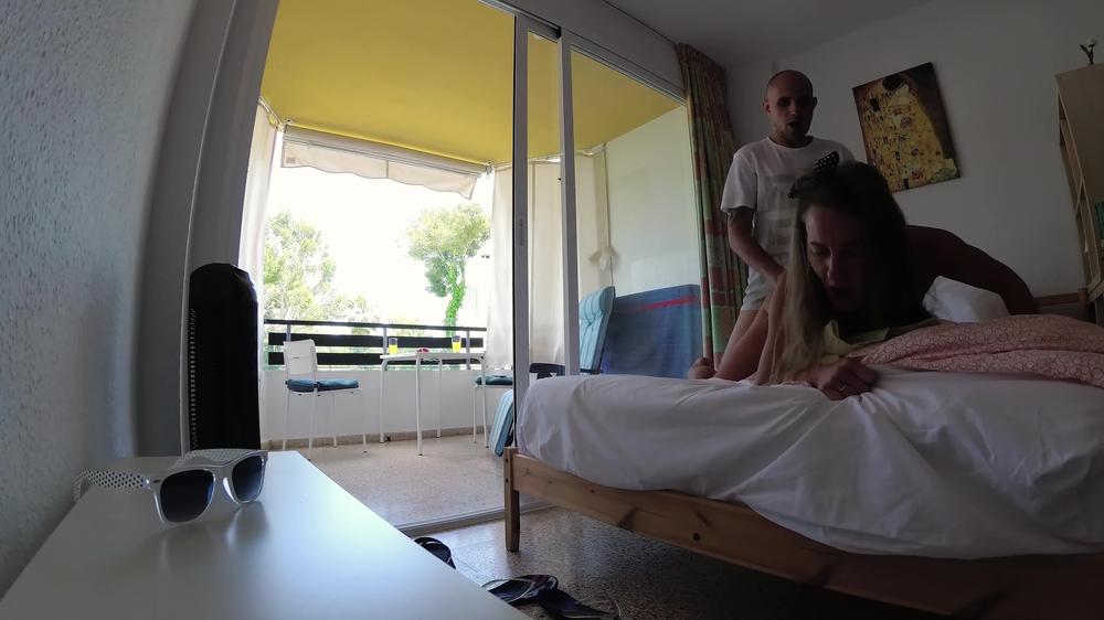 I got fucked hard in a hotel in Mallorca. Real amateur fuck