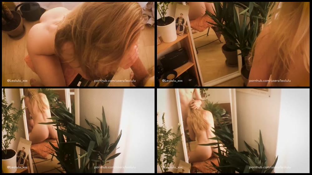 Perfect Teen Shows Off Her Fit Body Blowjob And Cumshot