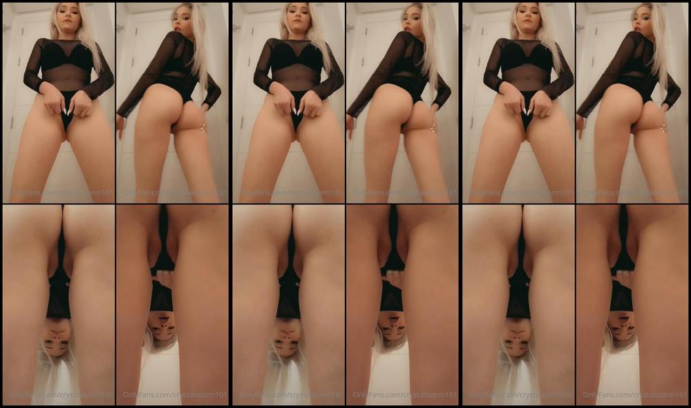 Crystalstorm101 19 11 2020 1294784403 Just Made This Video For Yall Stripped Shaved A Bit Plug In My Assho