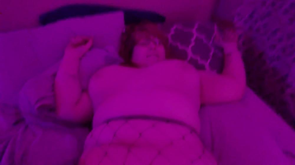 Elisa Mae Pink Fishnet Fantasy Fuck Amp Creampie