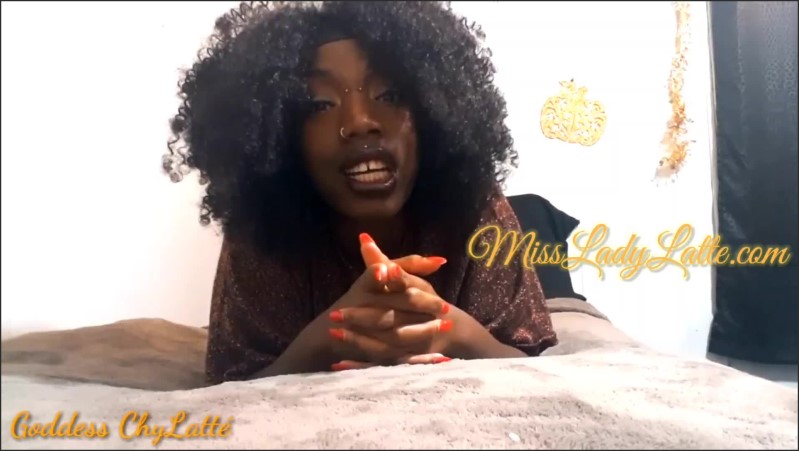 Lady Latte Black Humiliatrix Humiliates White Men Ebony Female Domination Black Supremacy  04.12.2020
