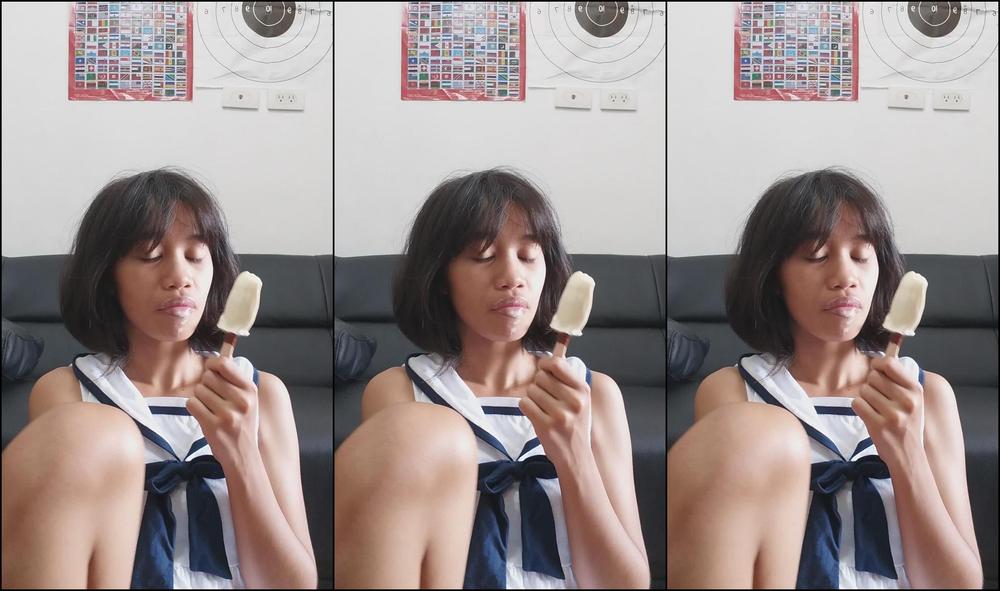 Creamberryfairy_-_Sucking_Ice_Cream_-_Manyvids