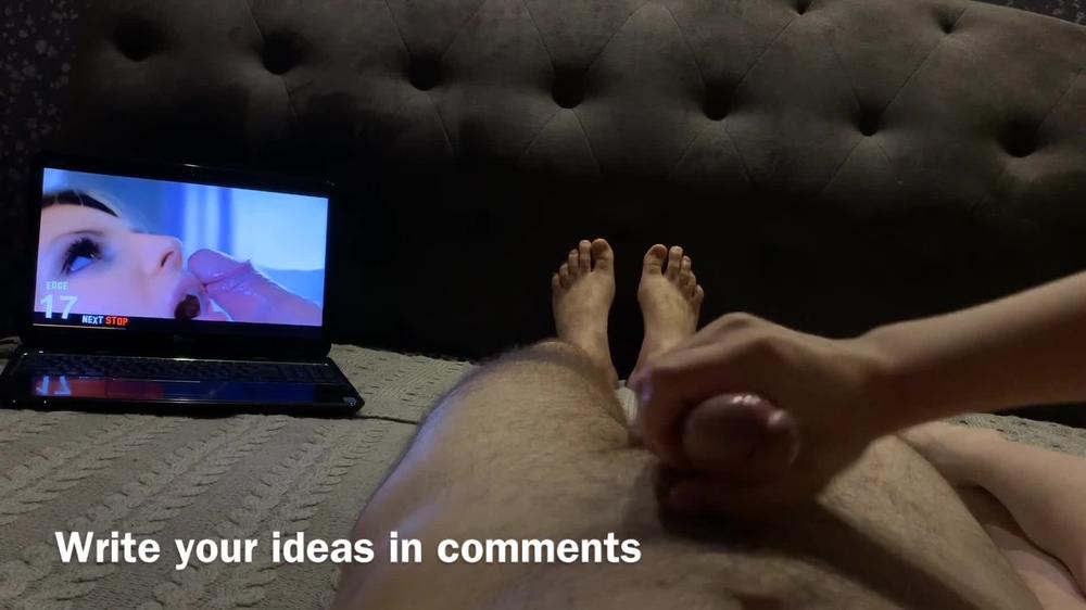 Hot Squirming Pleasure [12;40] And Post Orgasm Torture. Playing Cockhero