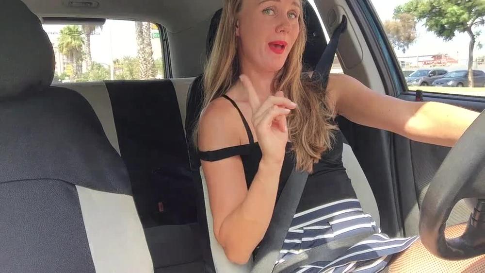 Small Dick Humiliation Sign In Car