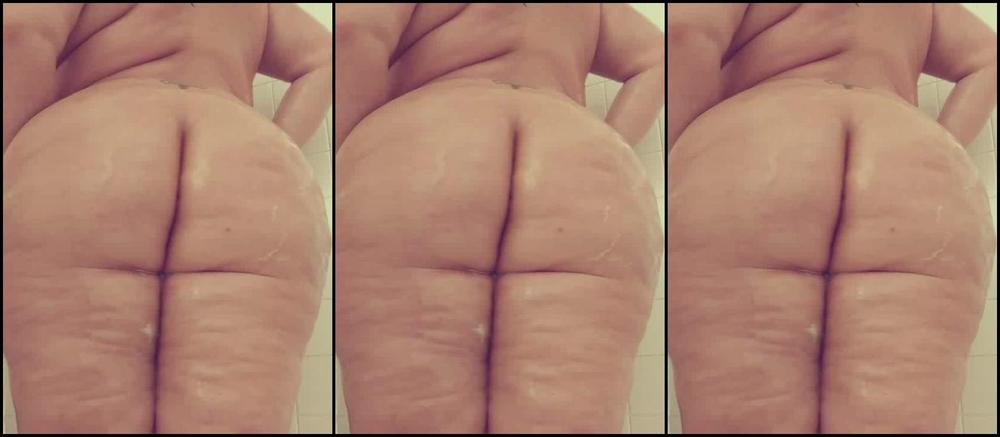 Pawg2323 Chubby Pawg With Belly Takes A Shower