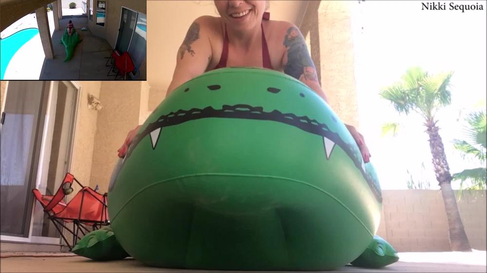 Nikki Sequoia Nikki And The Giant Inflatable Gator