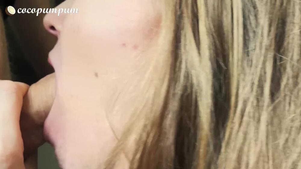 008 Blowjob For Breakfast From My Perfect Teen Girlfriend - Closeup Cocopumpum_Cocopumpum_1080P