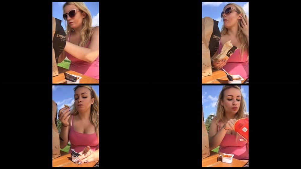 Penny Lee Another Fattening Mcdonalds Feast Manyvids