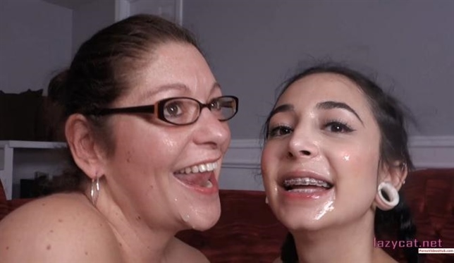 Teacher Natalie Gives Her Student The Secret Society Bukkake
