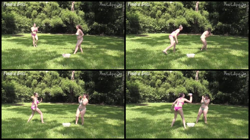 Fuukadoll 30 09 2020 989373798 My Bestie Miss Lollipop And I Have Some Wet Silly Fun Together In Her Backyard As We Thro