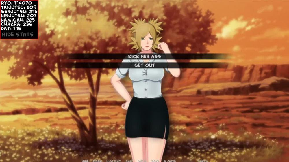 Sarada Training v2.2 Part 17 Temari Training By LoveSkySan69