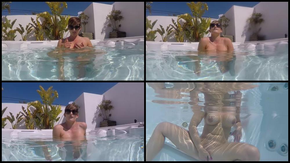 Hannahbrooks Making Myself Cum In The Jacuzzi Xxx