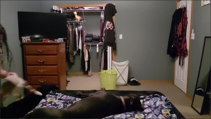Roommate Getting Ready For Bed