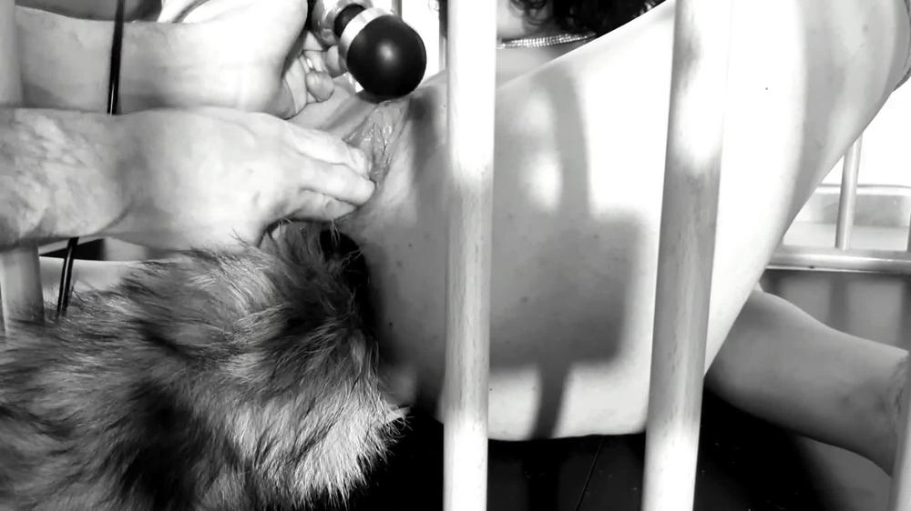 My kitty love to cum and squirt - Bondage pussy and ass playing Bdsmlovers91