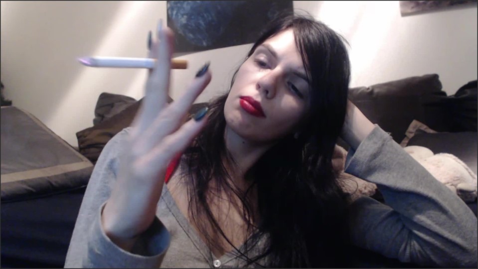 Princesscica Red Lips And Smoke