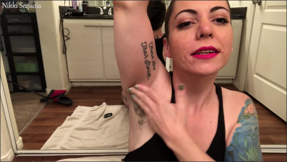 Nikki Sequoia Lotion My Hairy Pits With Me
