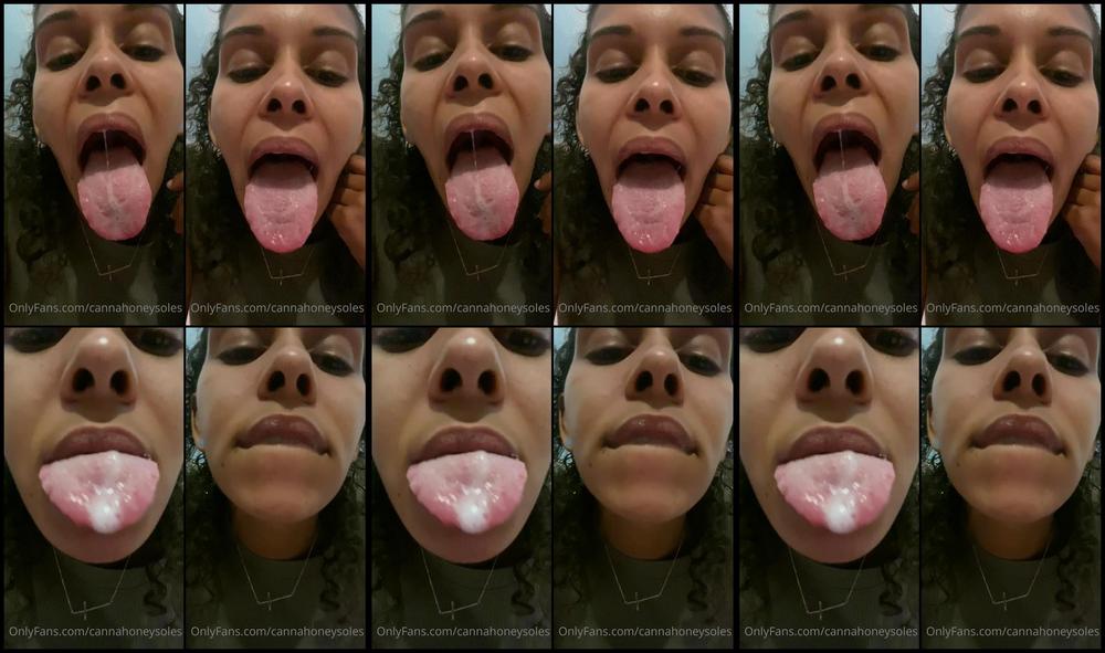 Cannahoneysoles 07 09 2020 848220685 Lip Smelling And Spit