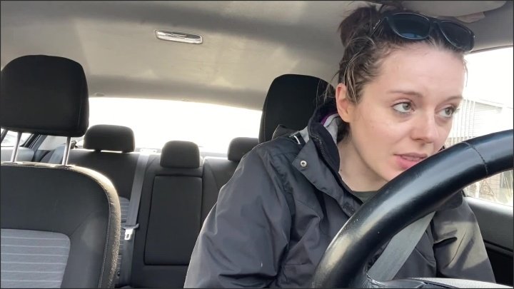 Nadia Foxx Lush Control In Tims Drive Thru Mall And Cumming Hard