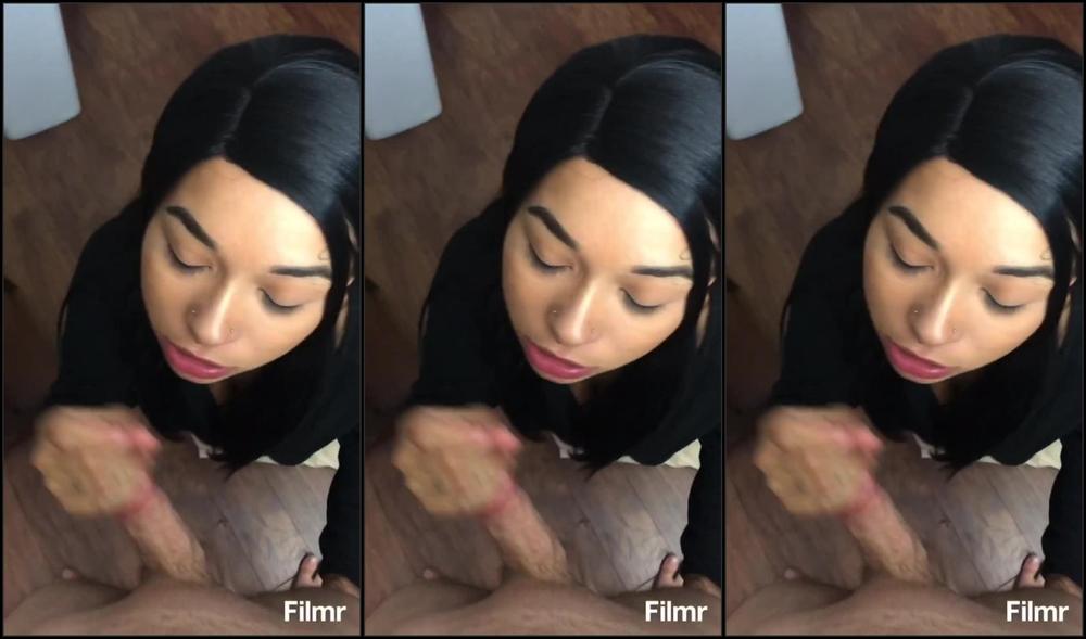 Cumshot Facial On Latina