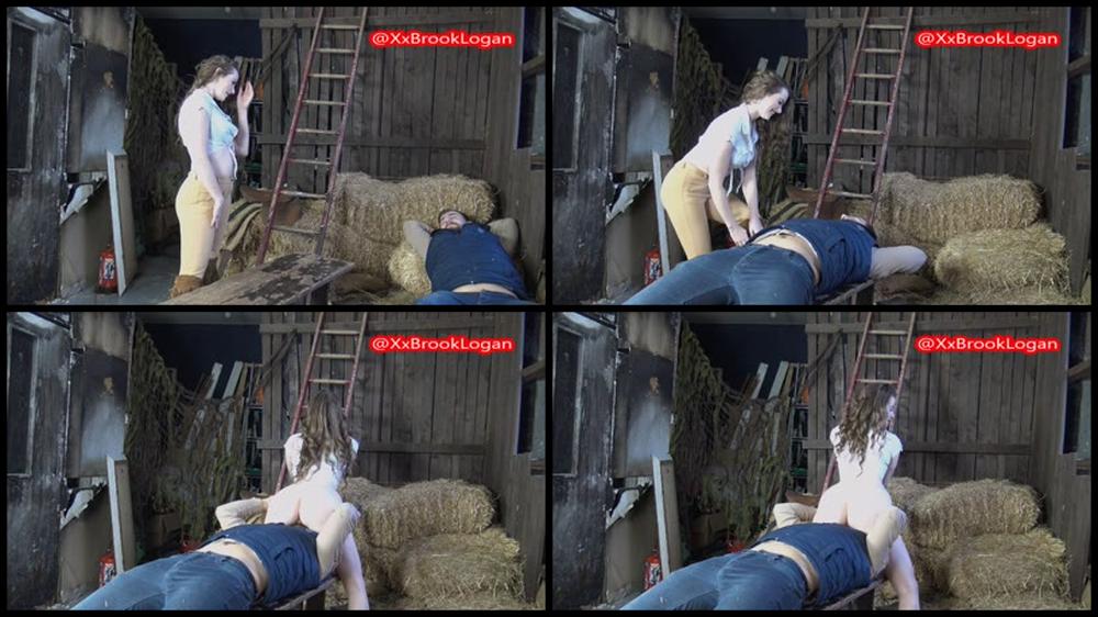 Brook Logan Fucking The New Stable Guy