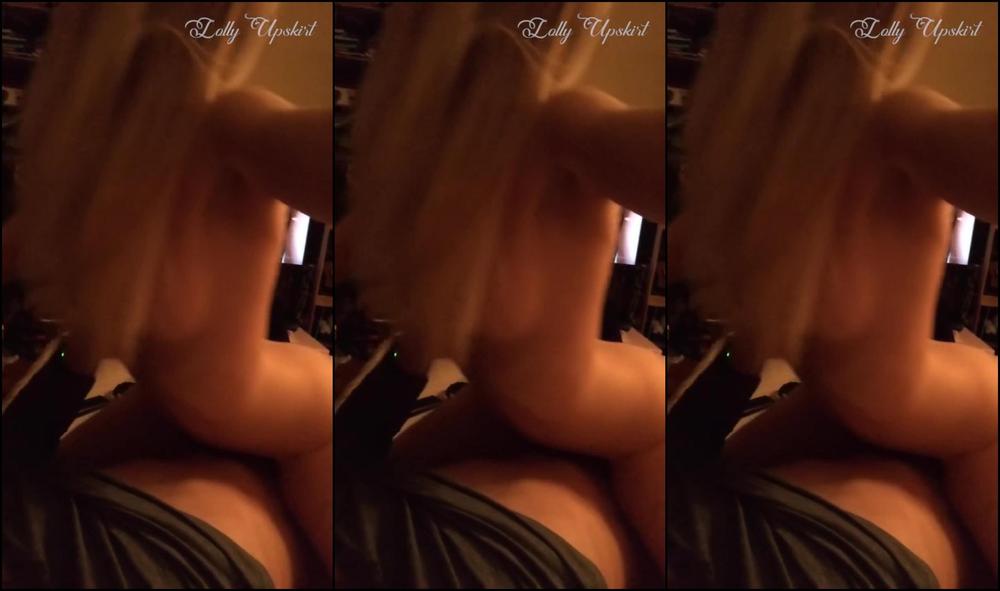 Cowgirl riding dick home video POV