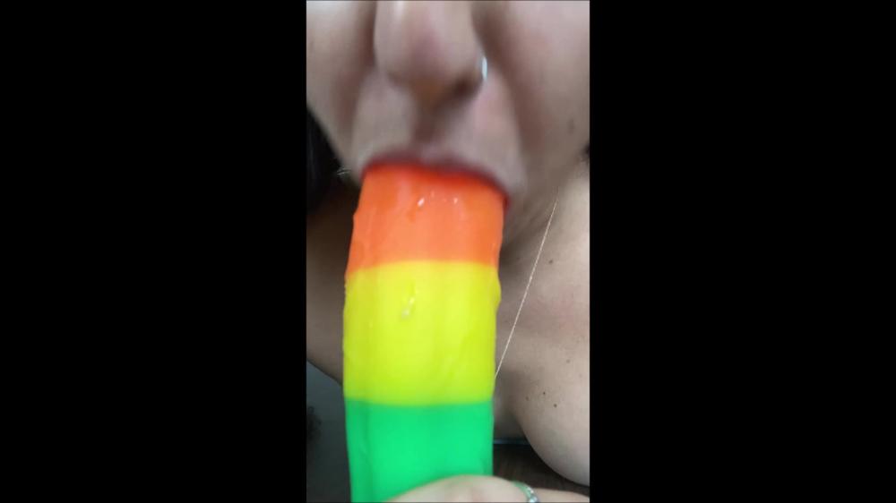 Sucking My 9 Inch As Hard As I Can
