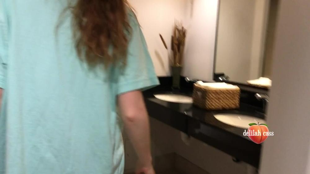043 - Public Gym Teasing & Bathroom Sex Facial