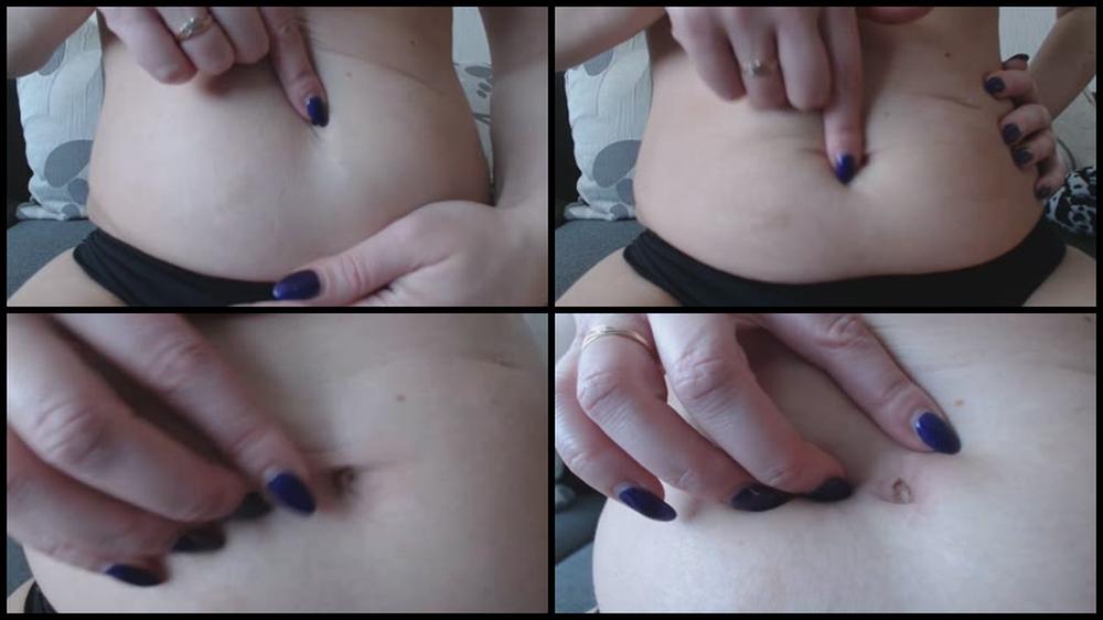 Lilcharlotte Playing With A Belly Button Manyvids
